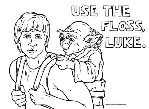 Use the Floss Luke, Dentist Surrey