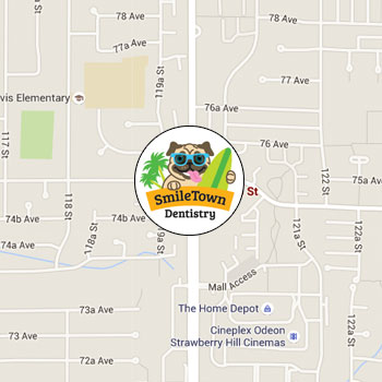 Contact & Map, Childrens Dentist North Delta