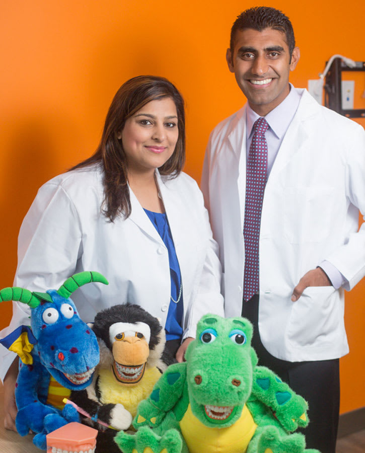 Dr. Chadha & Dr. Kanani | Children's Dentist | SmileTown North Delta